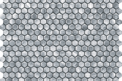 tubadzin_elements_drops_metal_silver_hex